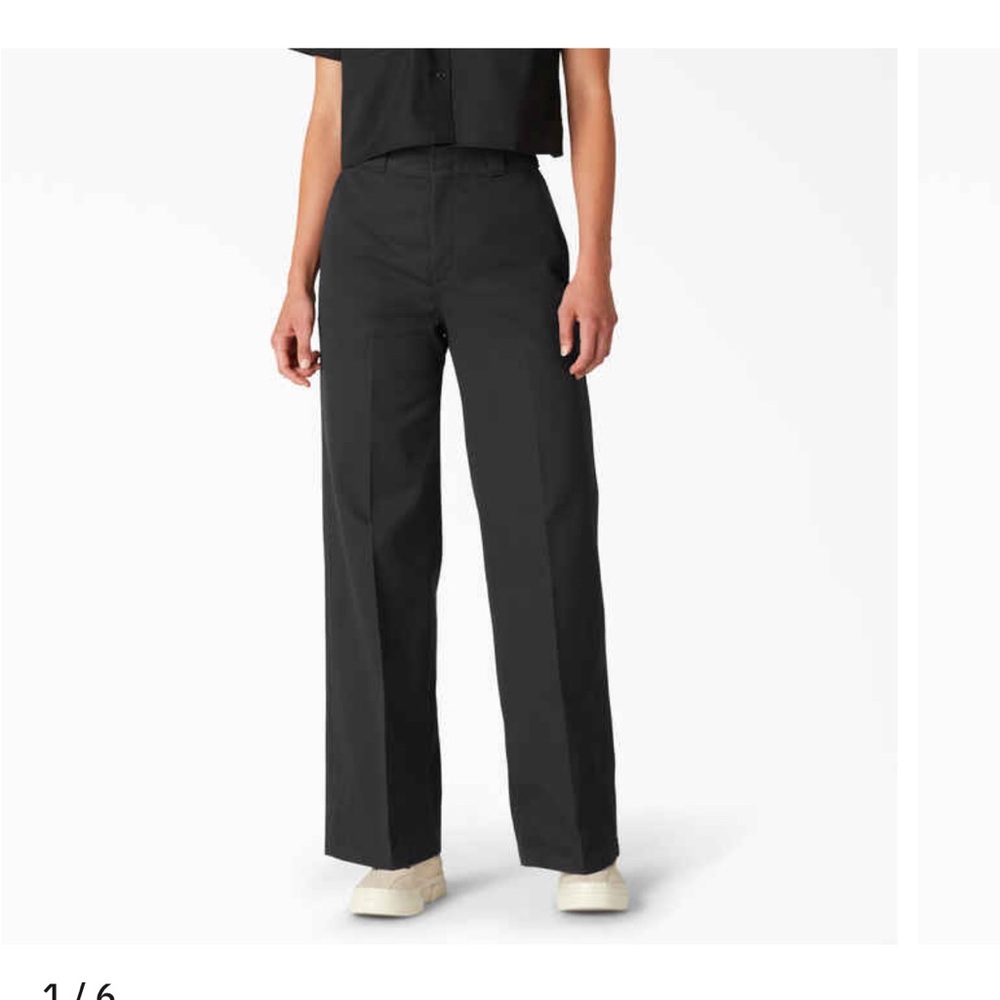 Dickies Women's Regular Fit Wide Leg Work Pants